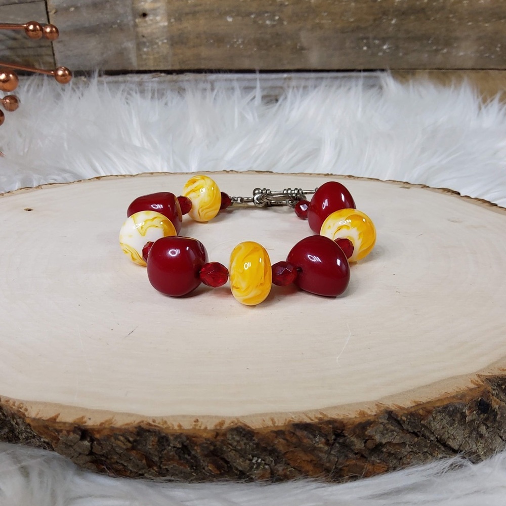Red & Yellow bracelet